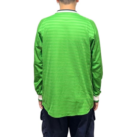 【USED】00'S UMBRO SAINT ETIENNE 2000-01 HOME L/S FOOTBALL SHIRT