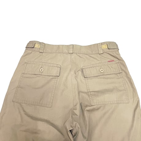 【USED】00's STUSSY WORK TROUSERS BEIGE MADE IN USA