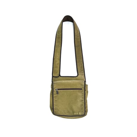 【USED】MIU MIU 1999 SUEDE CROSSBODY BAG
