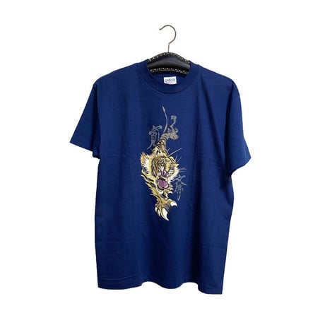 【DEAD STOCK】90'S KANSAI YAMAMOTO TORA T-SHIRT (ONEITA BODY)