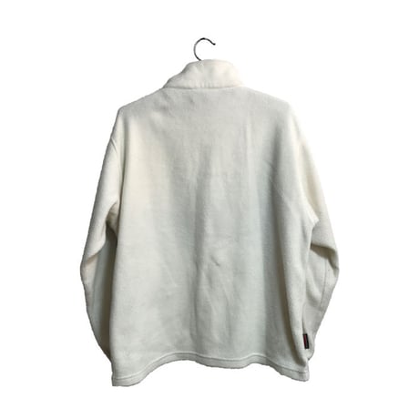 【USED】90'S-00'S VANS FLEECE TOP WHITE