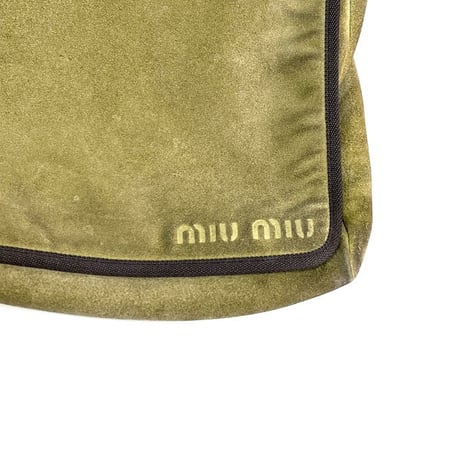 【USED】MIU MIU 1999 SUEDE CROSSBODY BAG