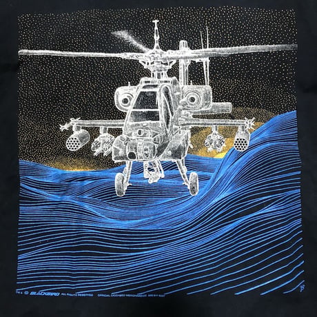 【USED】90'S AH-64 APACHE T-SHIRT