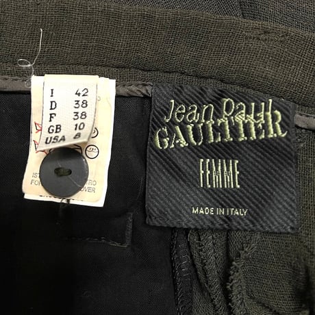 【USED】90'S Jean Paul GAULTIER WIDE SLACKS PANTS