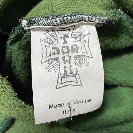 【USED】90'S  DOGTOWN VENICE HOODIE