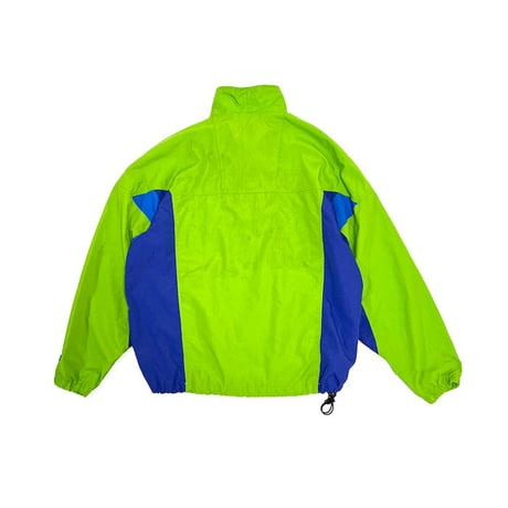【USED】90'S COLUMBIA SPORT HALF-ZIP NYLON PULLOVER JACKET