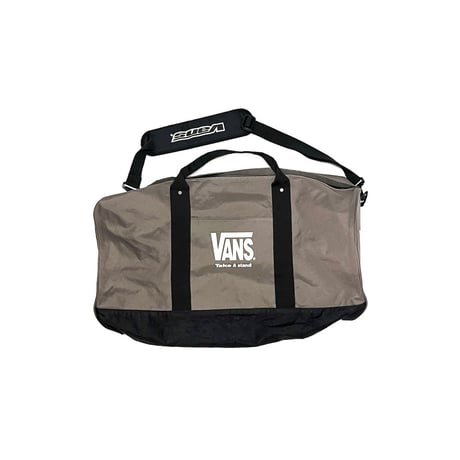 【USED】90's-00's VANS DUFFLE BAG GRAY