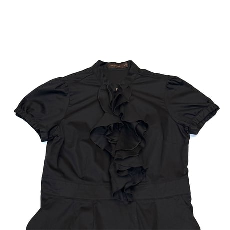 【USED】00's THE LIMITED RUFFLE BLOUSE DRESS