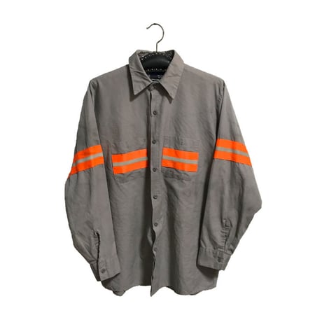 【USED】SAFETY REFLECTIVE WORK SHIRT