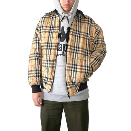 【USED】90'S BURBERRYS NOVA CHECK BLOUSON MADE IN ENGLAND