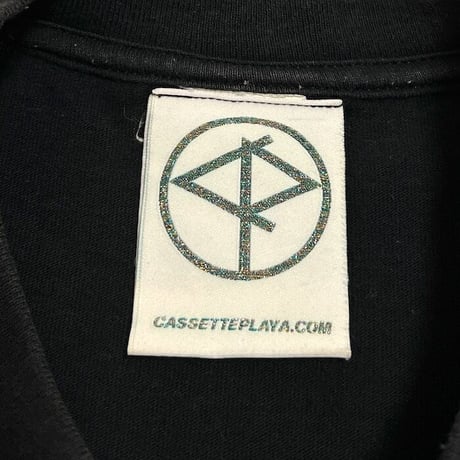 【USED】00'S CASSETTE PLAYA DIGITAL GRAPHIC T-SHIRT