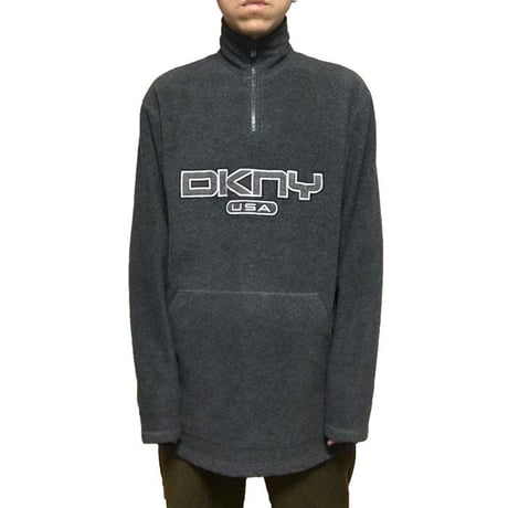 【USED】90'S DKNY FLEECE PULLOVER