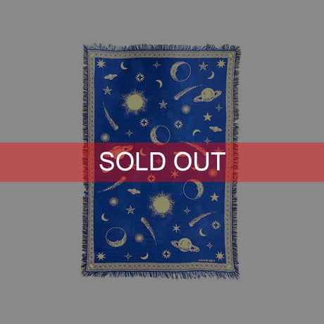 【USED】90'S GALAXY WOVEN BLANKET
