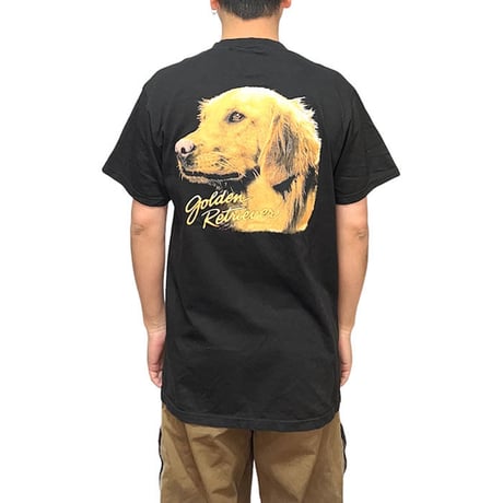 【DEAD STOCK】90'S ROBERT J MAY GOLDEN RETRIEVER T-SHIRT