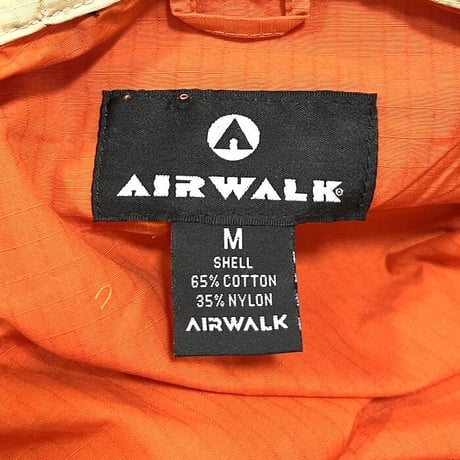 【USED】90'S-00'S AIR WALK 2-WAY HALF ZIP PULLOVER