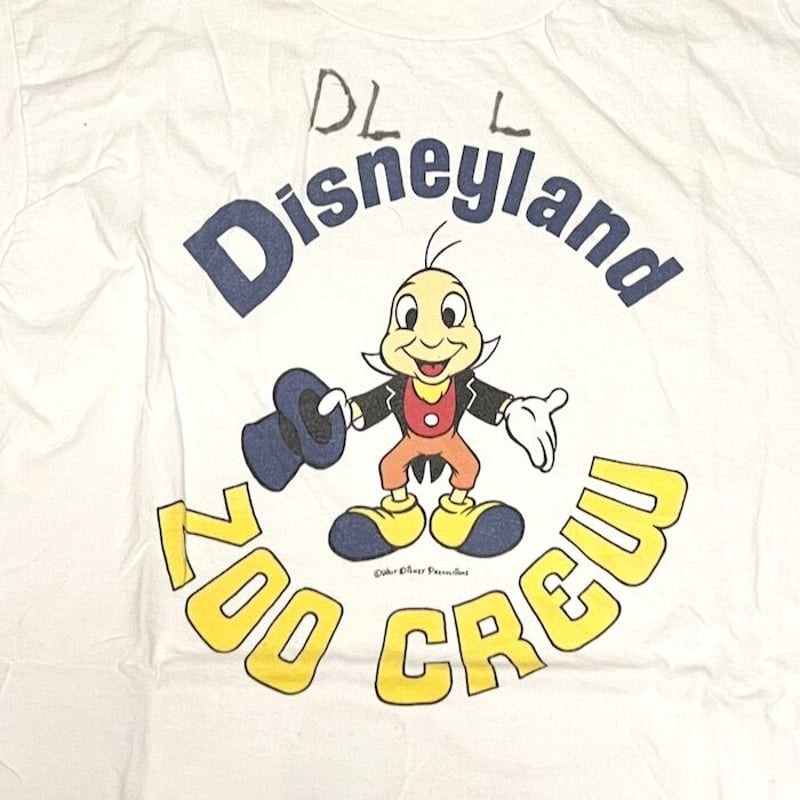 USED】80'S Disneyland ZOO CREW T-SHIRT | KONBINI USED】80'S Disneyland ZOO CREW T-SHIRT | KONBINI