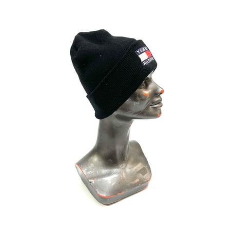 【USED】90'S BOOTLEG TOMMY HILFIGER KNIT BEANIE