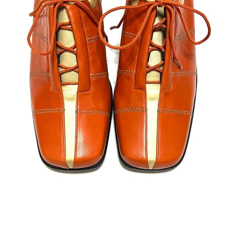 【DEAD STOCK】90's-00's CHARLES JOURDAN PARIS LEATHER SNEAKERS