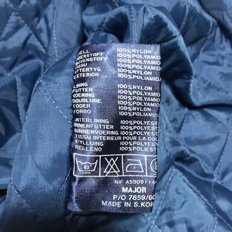 【USED】80'S-90'S NEW YORK YANKEES NYLON VIRSITY JACKET