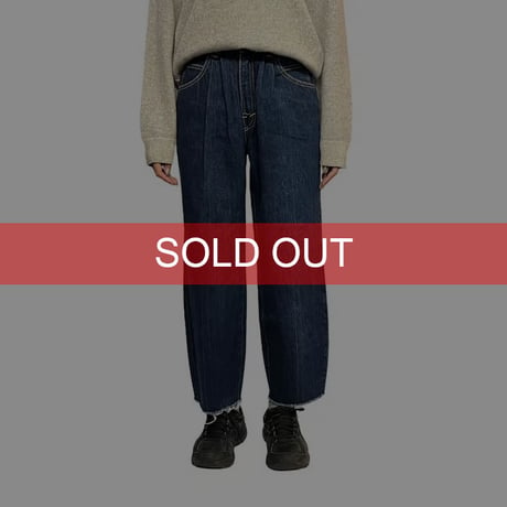 【USED】80'S SASSON JEANS CUT OFF DENIM PANTS