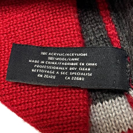 【USED】00's POLO JEANS CO. "RL" KNIT BEANIE