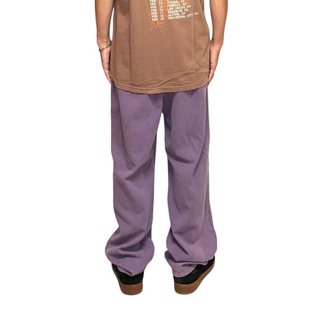 【USED】90's Better Than Basic Washed Purple Wide-Leg Easy Pants