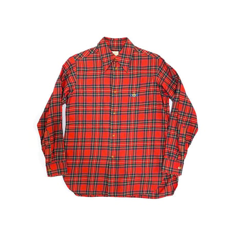 【USED】VIVIENNE WESTWOOD 1993AW "ANGLOMANIA" TARTAN CHECK SHIRT