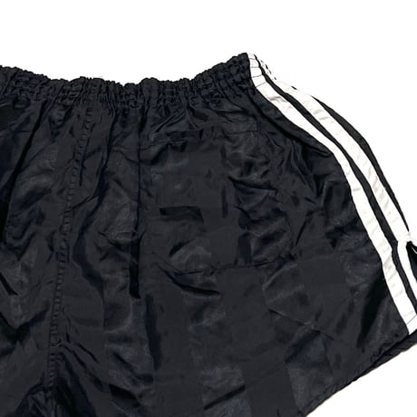 【USED】90's adidas POLY RUNNING SHORTS BLACK
