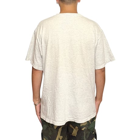 【USED】90's-00's Korn x Trefoil Parody T-shirt