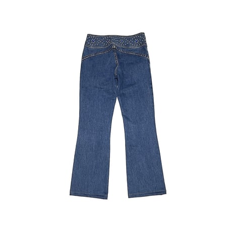 【USED】90's Hysteric Glamour STUDS FLARE DENIM PANTS