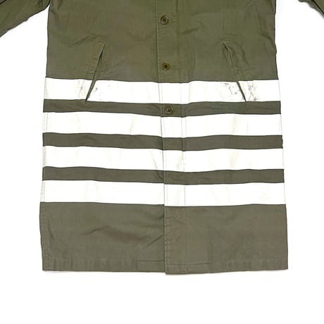 【USED】HELMUT LANG 1999 4LINE PAINT MILITARY COAT