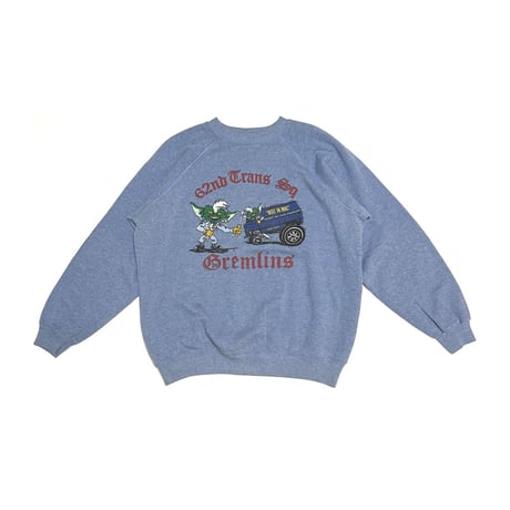 【USED】80's "62nd Trans Sq Gremlins" Sweatshirt