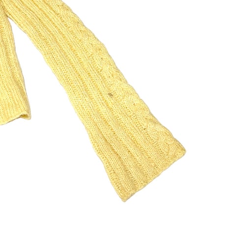 【USED】90'S energie MIX FABRIC HI-NECK KNIT SWEATER