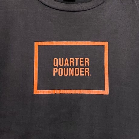 【USED】00'S MCDONALD'S QUARTER POUNDER SUN FADED T-SHIRT