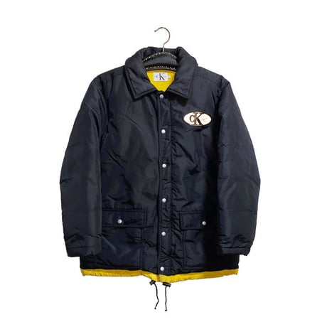 【USED】90'S CK CALVIN KLEIN JEANS PADDED NYLON JACKET