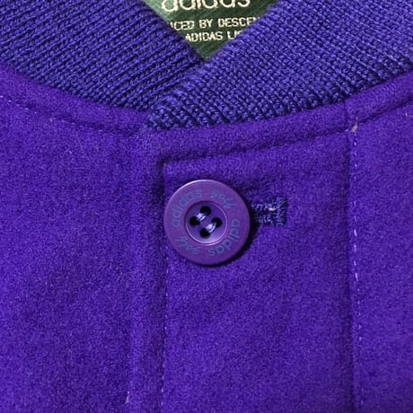 【USED】90'S ADIDAS MELTON JACKET PURPLE