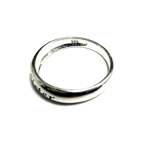 【USED】vintage Sister SILVER RING