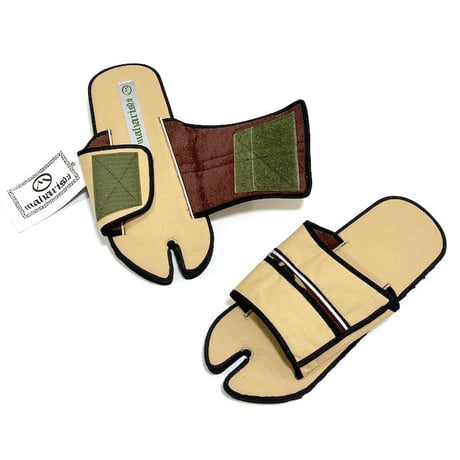 【DEAD STOCK】90'S MAHARISHI TABI SANDALS BEIGE