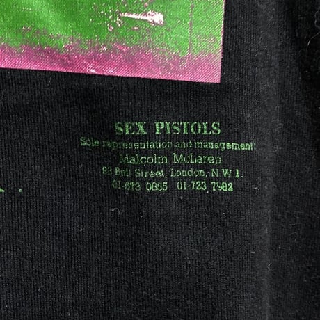 【USED】90'S WOLDS END CLASSICS SEX PISTOLS L/S T-SHIRT