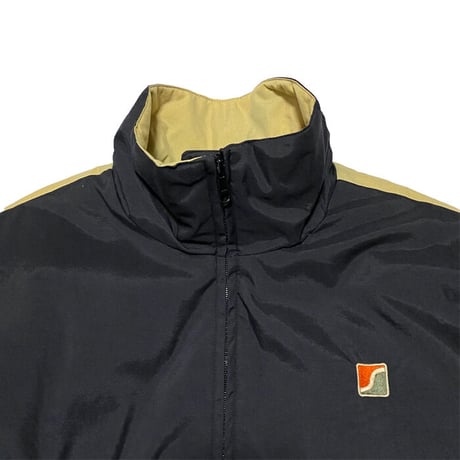【USED】90'S-00'S STUSSY OUTDOOR PADDED NYLON JACKET BLACK