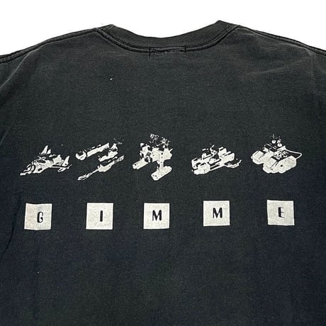 【USED】90'S GIMME FIVE COMBINING MECHA POCKET T-SHIRT