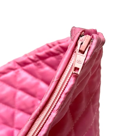 【DEAD STOCK】90's PRINCESSE WALLY QUILTED MINI SKIRT PINK