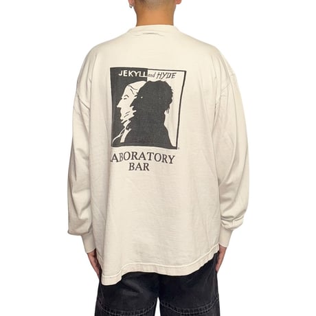 【USED】90's JEKYLL ＆ HYDE'S LABORATORY BAR L/S T-SHIRT
