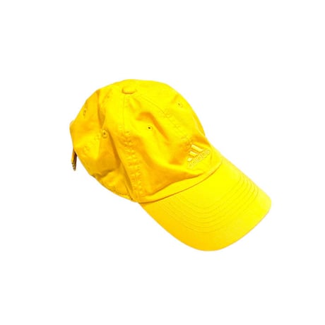 【USED】00'S ADIDAS CAP YELLOW