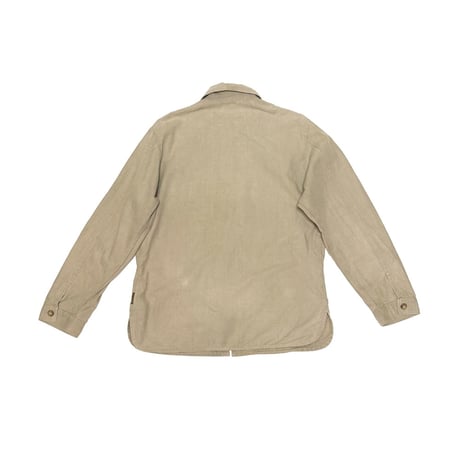【USED】90's ARMANI JEANS COTTON LINEN ZIP JACKET