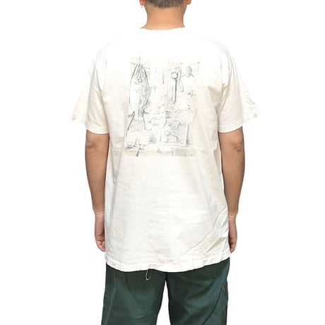 【USED】90'S OLD BANANA REPUBLIC FISHING T-SHIRT
