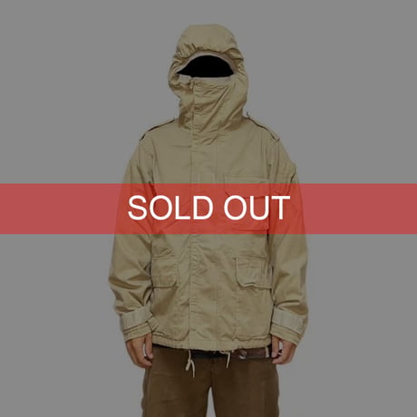 【USED】90'S FRENCH ARMY CHEMICAL PARKA JACKET