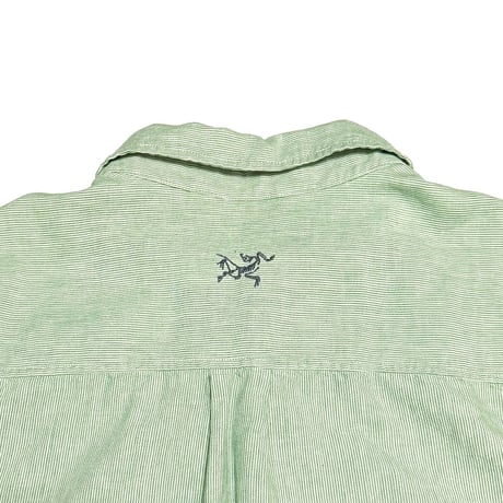 【USED】00's ARC'TERYX S/S STRIPE SHIRT