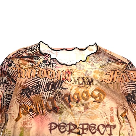 【UESD】00's ALLOVER PATTERN POWER NET BODYSUIT