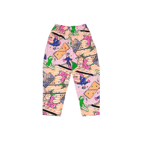 【USED】80's SKI PATTERN EASY PANTS